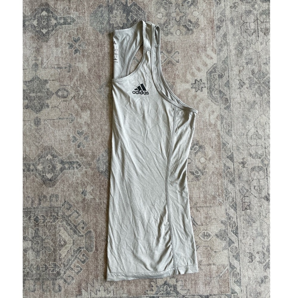 Adidas Climalite Grey Razorback Workout Too - Picture 2 of 5